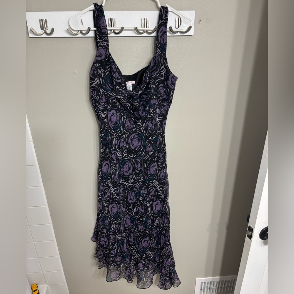 Jane street Vintage Midi Silk Dress. Women’s size 10